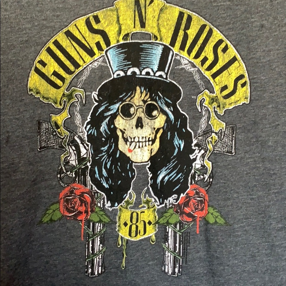 New Gun’s N Roses 1985 v Neck Tee XL - Picture 4 of 5